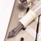 德國 Pelikan 百利金 M605 Souverän 特別版 透明白條 14K金 鋼筆