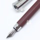 德國 Graf von Faber-Castell 經典原創條紋 TAMITIO 鋼筆（MARSALA 酒紅色款）