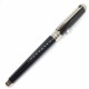 法國 S.T. DUPONT 都彭 LINE D Black lacquer & palladium 14K鋼筆（新款 MEDIUM系列）