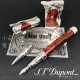 法國 S.T. DUPONT 都彭 THE WILD WEST 征服西部限量系列 全球限量88組 石楠木 18K金 鋼筆組 （附打火機及筆套）