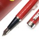 西華 Sheaffer Ferrari 法拉利 300系列 紅桿銀夾 鋼筆