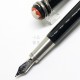 德國 Montblanc 萬寶龍 110 周年 傳承系列 "Rouge et Noir"  14K金 紀念鋼筆（黑色）