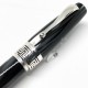 義大利 Montegrappa 萬特佳 Extra 1930 純銀 賽璐珞 18K金 鋼筆（竹炭黑）