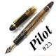 日本 PILOT 百樂 Custom 823 負壓上墨 鋼筆（透咖啡）