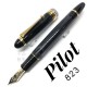 日本 PILOT 百樂 Custom 823 負壓上墨 鋼筆 墨水禮盒組（透黑色）