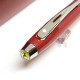 西華 Sheaffer Ferrari 法拉利 100型 紅桿銀夾 鋼珠筆