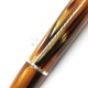 義大利 Montegrappa 萬特佳 Extra 1930 純銀 賽璐珞 18K金 鋼筆（棕色）