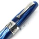 義大利 Montegrappa 萬特佳 Extra 1930 純銀 賽璐珞 18K金 鋼筆（地中海藍）