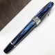 義大利 Montegrappa 萬特佳 EXTRA OTTO 全球限量888支 八角賽璐珞 18K 鋼筆（蝴蝶藍Butterfly Blue）