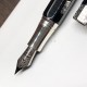 義大利 Montegrappa 萬特佳 EXTRA OTTO 全球限量888支 八角賽璐珞 18K 鋼筆（蝴蝶藍Butterfly Blue）