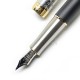 派克 Parker 新款Sonnet 卓爾系列 130週年特別版 Reflection Matte Black 18K 鋼筆（霧黑桿金夾）