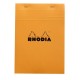 法國 RHODIA N°16 橘色上翻筆記本 148mmx210mm A5 方格內頁（16200C）