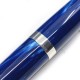 義大利 Montegrappa 萬特佳 PASSIONE 熱情系列 18K 賽璐璐純銀 鋼筆（藍色）