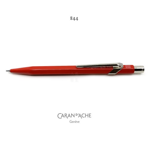 瑞士 卡達 Caran d'Ache 經典 Classic 844 0.5、0.7mm自動鉛筆（紅色）