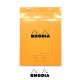 法國 RHODIA N°16 橘色上翻筆記本 148mmx210mm A5 可撕式會議記錄用內頁（16400C）