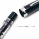 臺灣 TWSBI 三文堂 Diamond mini 半黑半透 活塞 鋼筆