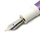 德國 Pelikan 百利金 M600 Violet-White 14K金 紫條鋼筆