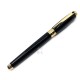 法國 S.T. DUPONT 都彭 LINE D Black lacquer & Gold 14K鋼筆（新款 LARGE系列）