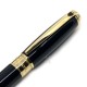 法國 S.T. DUPONT 都彭 LINE D Black lacquer & Gold 14K鋼筆（新款 LARGE系列）