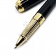 法國 S.T. DUPONT 都彭 LINE D Black lacquer & Gold 鋼珠筆（新款 LARGE系列）