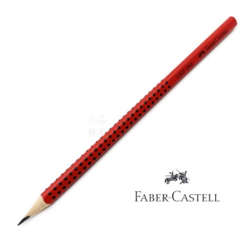 德國 Faber-Castell 輝柏 GRIP 2001鉛筆（紅色-B）