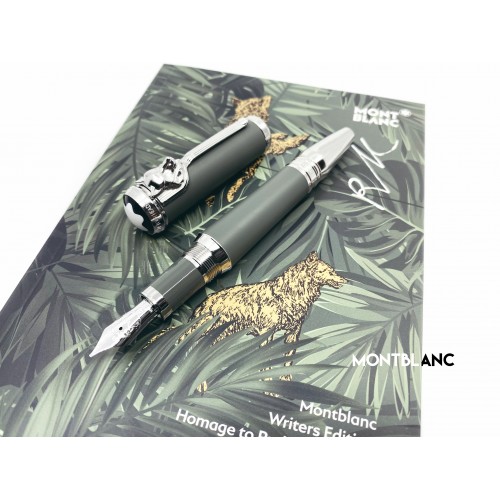 德國 Montblanc 萬寶龍 2019年 文學家系列 Homage to Rudyard Kipling 魯德亞德・吉卜林 限定款 18K 鋼筆