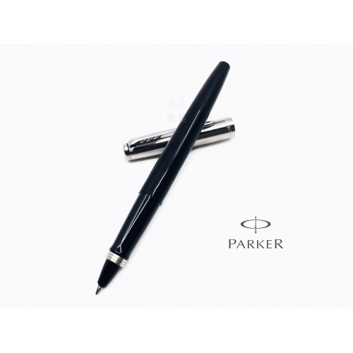 派克 Parker 記事系列 JOTTER 鋼珠筆（銀蓋亮黑桿）