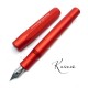 德國 Kaweco AL Sport 鋼筆（Deep Red 深紅款）可加購短鋼皮套