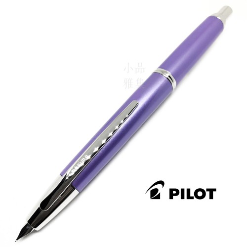 日本 PILOT 百樂 Capless Decimo 18K 鋼筆（紫色）