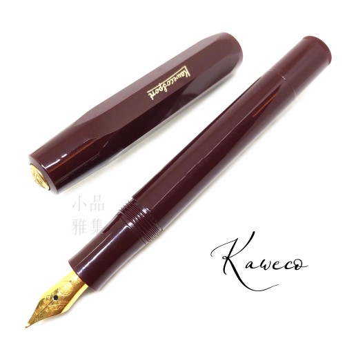 德國 Kaweco sport 鋼筆（暗紅色）可加購短鋼皮套