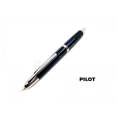 日本 PILOT 百樂 Capless Raden 螺鈿 18K金 鋼筆（FCN-5MP-RM水面）