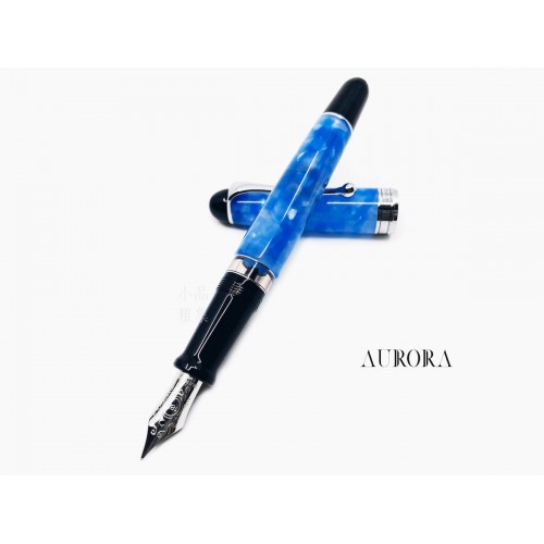 義大利 Aurora 888 Plutone冥王星 全球限量888支 18K鋼筆