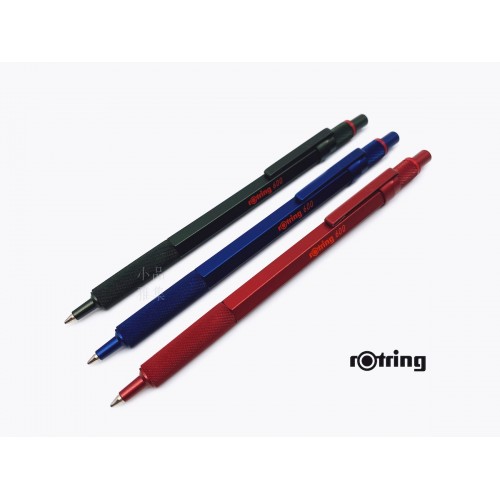 德國 rOtring 洛登 600型 金屬筆桿  原子筆（限定色三色可選）