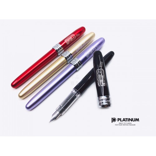 日本 Platinum 白金 Plaisir 日本傳說 AMABIE アマビエ 阿瑪比埃 特別款 鋼筆