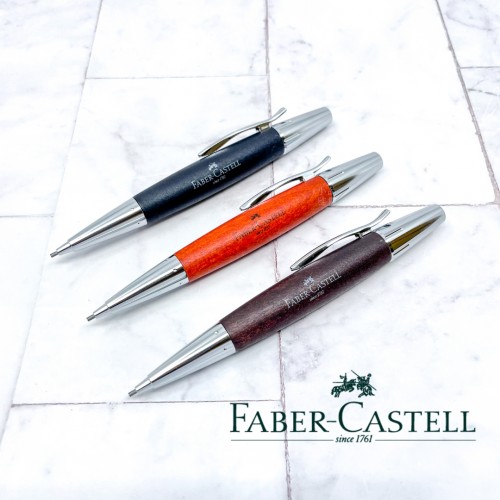 德國 Faber-Castell 輝柏 E-Motion系列 梨木桿 1.4mm旋轉鉛筆 (138181/82/83）