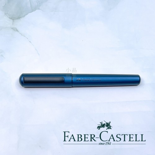 德國 Faber-Castell 輝柏 鋁合金 HEXO系列 鋼筆（深海藍色）