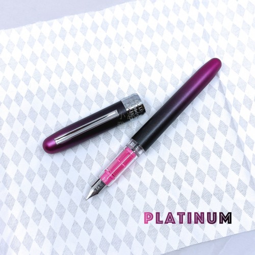 日本 Platinum 白金 Plaisir 鋼筆 10週年限定色 夜系列（Night pink #82）