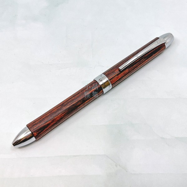 日本 PILOT 百樂 2+1 Legno 多功能筆 三用筆 二色原子筆＋自動鉛筆 （桃花心木）