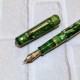 美國 Wahl-Eversharp DORIC系列 OVERSIZE 14K金 鋼筆（GREEN KASHMIR） 