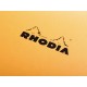 法國 RHODIA N°16 橘色上翻筆記本 148mmx210mm A5 橫線內頁（16600）