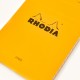 法國 RHODIA N°13 橘色上翻筆記本 105mmx148mm 橫線內頁（13600）