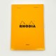 法國 RHODIA N°13 橘色上翻筆記本 105mmx148mm 橫線內頁（13600）