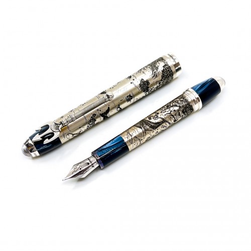 義大利 Montegrappa 萬特佳 摩納哥親王阿爾貝二世基金會 限量300支 18K鋼筆