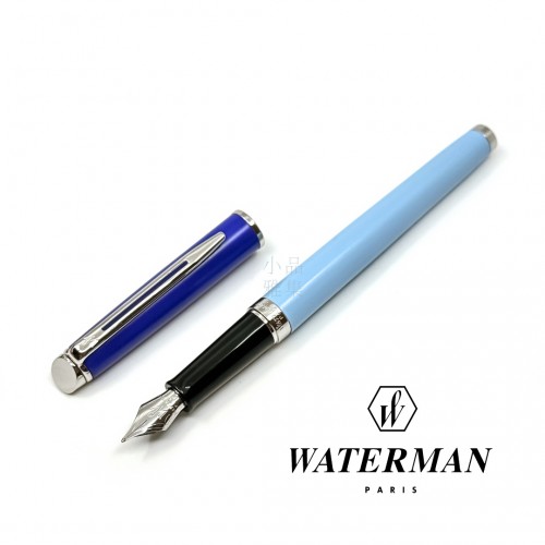 法國 WATERMAN 雋雅 真彩系列 HÉMISPHÈRE 優雅藍 鋼筆