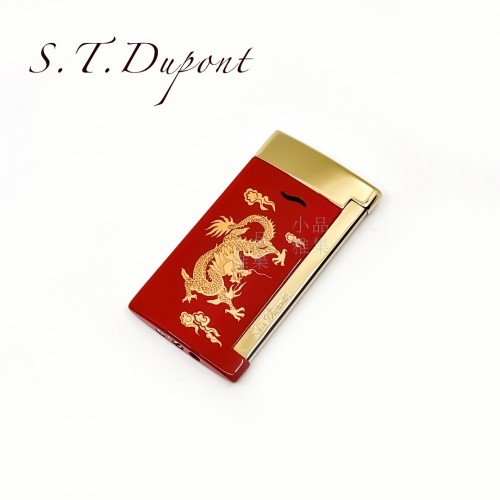 法國 S.T. DUPONT 都彭  Slim7系列 打火機 （生肖龍特別款） 