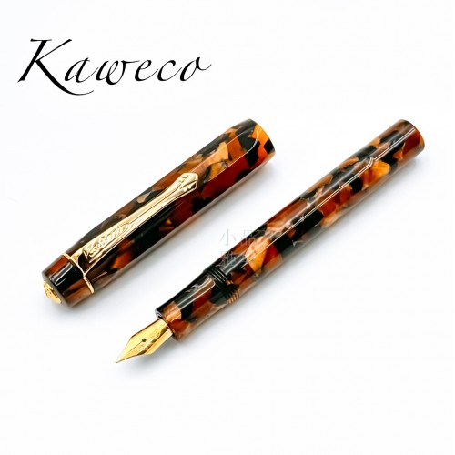 德國 Kaweco ART SPORT 藝術系列 鋼筆（Hickory Brown核桃棕）可加購短鋼皮套