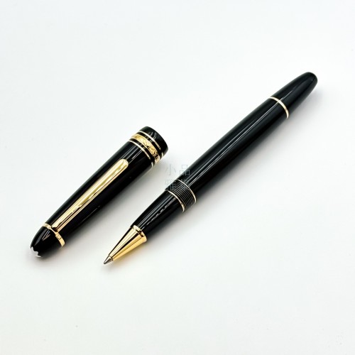 德國 MONTBLANC 萬寶龍 大師傑作系列  LeGrand 162 大班鋼珠筆 （金夾）