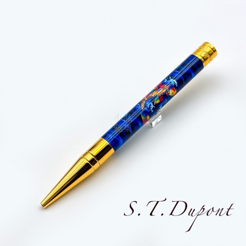 法國 S.T. Dupont 都彭 D-Initial 系列 原子筆（海波鯉魚）