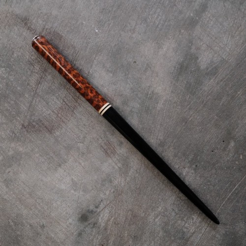 Snakewood and Ebony Straight Pen Holder