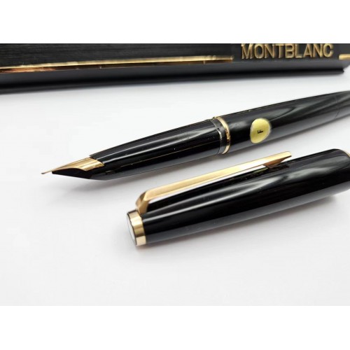 ☆典藏老筆☆ MONTBLANC 萬寶龍 Montblanc 萬寶龍320 活塞式 14K金 鋼筆 #YY1159D